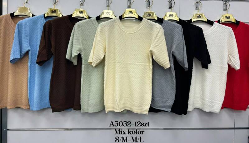 Bluzki damskie Roz S/M-L/XL, Mix Kolor Paczka 12 szt